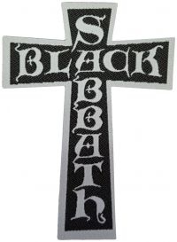 Black Sabbath - Patch Cross Logo Cut Out (10 X 7,3 in the group OUR PICKS / Friday Releases / Friday the 16th February 2024 at Bengans Skivbutik AB (5517870)