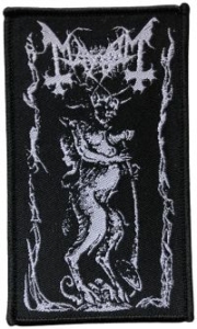 Mayhem - Patch Demon (10,1 X 5,8 Cm) in the group OUR PICKS / Friday Releases / Friday the 16th February 2024 at Bengans Skivbutik AB (5517915)