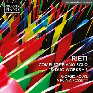 Vittorio Rieti - Complete Piano Solo & Duo Music, Vo in the group OUR PICKS / Frontpage - CD New & Forthcoming at Bengans Skivbutik AB (5517950)