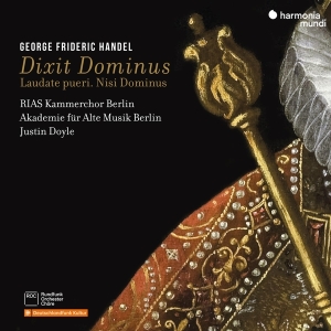 Rias Kammerchor Berlin & Akademie Fur Alte Musik Berlin & Justin Doyle - Georg Friedrich Handel: Dixit Dominus in the group OTHER / Forthcoming products - 10 percent at Bengans Skivbutik AB (5518092)