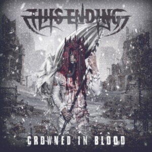 This Ending - Crowned In Blood (White/Black Marbl in the group VINYL / Hårdrock at Bengans Skivbutik AB (5518126)
