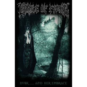 Cradle Of Filth - Dusk And Her Embrace Textile Poster in the group MERCHANDISE / Merch / Hårdrock at Bengans Skivbutik AB (5518167)