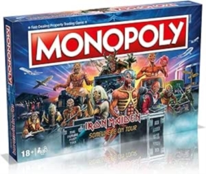 Iron Maiden - Iron Maiden Monopoly in the group MERCHANDISE / Board Games /  at Bengans Skivbutik AB (5518544)