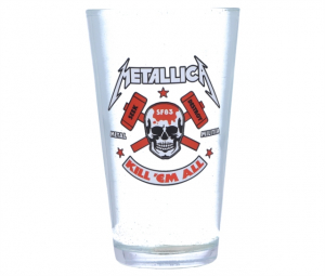 Metallica - Metallica - Kill Em All - Glas in the group MERCHANDISE / Accessoarer / Heavy Metal at Bengans Skivbutik AB (5518643)