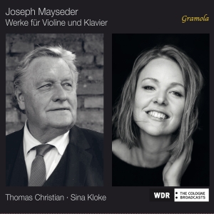 Joseph Mayseder - Works For Violin & Piano in the group OUR PICKS / Frontpage - CD New & Forthcoming at Bengans Skivbutik AB (5518782)