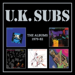 Uk Subs - The Albums 1979-82 5Cd Clamshell Bo in the group OTHER / Forthcoming products - 10 percent at Bengans Skivbutik AB (5518885)