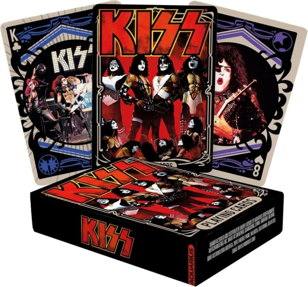 Kiss - Playing Cards (6.5 Cm X 1.75 Cm X 9 in the group OUR PICKS / Friday Releases / 2026-06-19 at Bengans Skivbutik AB (5519119)