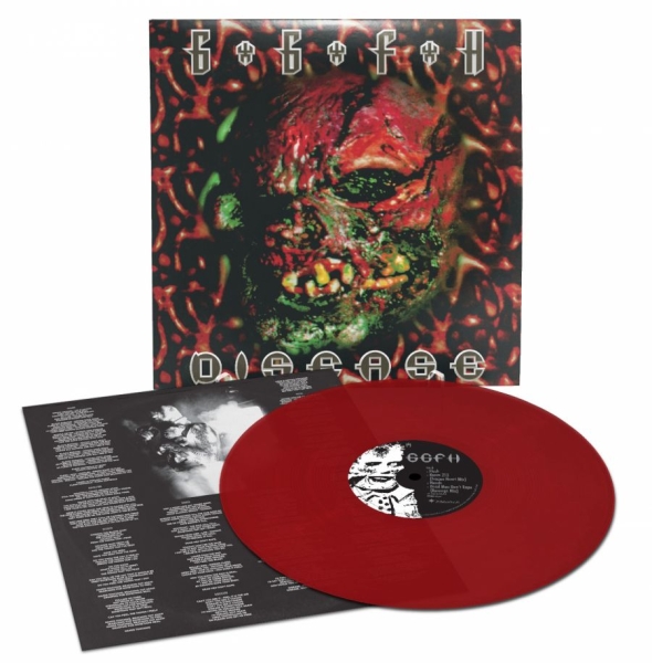 Ggfh - Disease (Red Vinyl Lp) in the group VINYL / Bestsellers at Bengans Skivbutik AB (5519167)