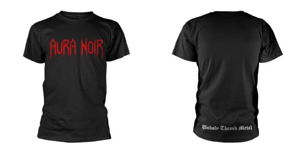 Aura Noir - T/S Logo (Xxxl) in the group MERCH / Clothing / T-shirts at Bengans Skivbutik AB (5519179)