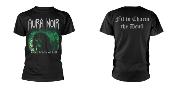 Aura Noir - T/S Deep Tracts Of Hell (Xxxl) in the group MERCH / Clothing / T-shirts at Bengans Skivbutik AB (5519185)