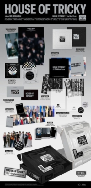 xikers - Trail and error (Random Ver.) in the group Minishops / K-Pop Minishops / Xikers at Bengans Skivbutik AB (5519217)
