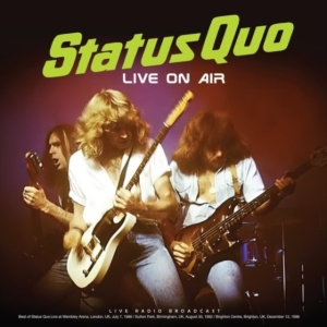 Status Quo - Live On Air (Vinyl Lp) in the group Minishops / Status Quo at Bengans Skivbutik AB (5519307)