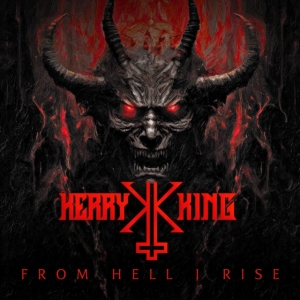 King Kerry - From Hell I Rise (Dark Red/Orange Marbled Vinyl) in the group VINYL / Hårdrock at Bengans Skivbutik AB (5519379)