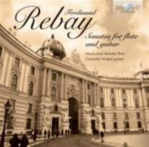 Rebay - Sonatas For Flute And Guitar in the group CD / Klassiskt at Bengans Skivbutik AB (552021)
