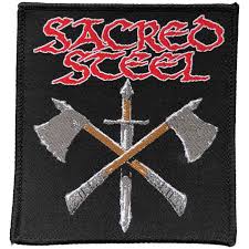 Sacred Steel - Patch Sword And Axes (9,9 X 9,2 Cm) in the group MERCHANDISE / Accessoarer / Hårdrock at Bengans Skivbutik AB (5520418)