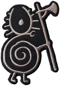 Heilung - Patch Warrior Snail (8 X 5,5 Cm) in the group OUR PICKS / Friday Releases / Friday the 1st of Mars 2024 at Bengans Skivbutik AB (5520419)