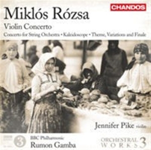 Miklos Rozsa - Violin Concerto in the group CD / Övrigt at Bengans Skivbutik AB (552042)