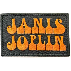 Janis Joplin - Logo Woven Patch in the group MERCHANDISE / Merch / Pop-Rock at Bengans Skivbutik AB (5520453)