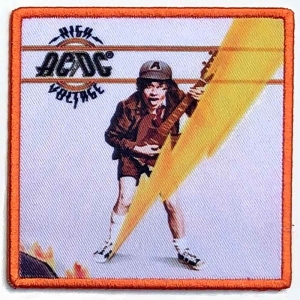 Ac/Dc - High Voltage Printed Patch in the group MERCHANDISE / Patch / Heavy Metal at Bengans Skivbutik AB (5520465)