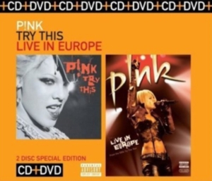 Pink - Try This / Live In Europe in the group CD / Pop-Rock at Bengans Skivbutik AB (5520483)