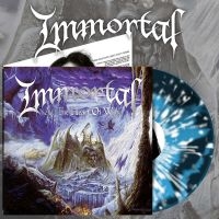 Immortal - At The Heart Of Winter (Black/Cyan in the group OUR PICKS / Friday Releases / Friday the 29th of Mars 2024 at Bengans Skivbutik AB (5520519)