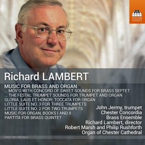 Richard Lambert - Music For Brass & Organ in the group OTHER / Forthcoming products - 10 percent at Bengans Skivbutik AB (5521290)