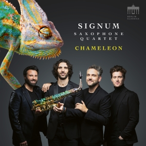Signum Saxophone Quartet - Chameleon in the group OUR PICKS / Friday Releases / Friday the 12th of april 2024 at Bengans Skivbutik AB (5521294)