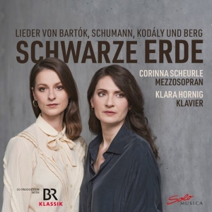 Corinna Scheurle Klara Hornig - Schwarze Erde - Lieder Von Bartok, in the group OUR PICKS / Frontpage - CD New & Forthcoming at Bengans Skivbutik AB (5521302)