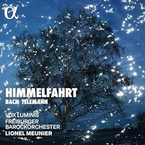 Vox Luminis Freiburger Barockorche - Bach & Telemann: Himmelfahrt in the group OUR PICKS / Friday Releases / Friday the 12th of april 2024 at Bengans Skivbutik AB (5521325)