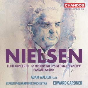 Carl Nielsen - Flute Concerto Symphony No. 3 Pan in the group OUR PICKS / Friday Releases / Friday the 5th of April 2024 at Bengans Skivbutik AB (5521330)