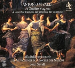 Jordi Savall & Alfia Bakieva & Les Music - Antonio Vivaldi: Le Quattro Stagioni in the group CD / Klassiskt at Bengans Skivbutik AB (5521621)