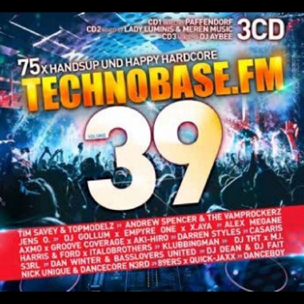 Various Artists - Technobase.Fm Vol. 39 in the group CD / Bestsellers at Bengans Skivbutik AB (5521686)