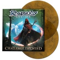 Rhapsody Of Fire - Challenge The Wind (2 Lp Orange/Bla in the group VINYL / Hårdrock at Bengans Skivbutik AB (5521827)