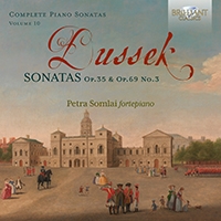 Dussek J L - Complete Piano Sonatas, Vol. 10 in the group OUR PICKS / Frontpage - CD New & Forthcoming at Bengans Skivbutik AB (5522101)