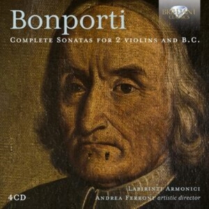 Francesco Bonporti - Complete Sonatas For 2 Violins & B. in the group CD / Klassiskt at Bengans Skivbutik AB (5522113)