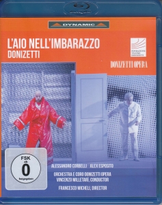 Gaetano Donizetti - L'aio Nell'imbarazzo in the group MUSIK / Musik Blu-Ray / Nyheter / Klassiskt at Bengans Skivbutik AB (5522150)