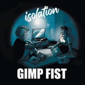 Gimp Fist - Isolation (Transparent Blue W/ Whit in the group VINYL / Pop-Rock at Bengans Skivbutik AB (5522249)