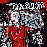 City Saints - Punk'n'roll (Splatter On Babyblue V in the group OUR PICKS / Frontpage - Vinyl New & Forthcoming at Bengans Skivbutik AB (5522252)