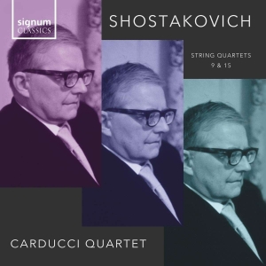 Dmitri Shostakovich - String Quartets Nos. 9 & 15 in the group OUR PICKS / Friday Releases / Friday the 19th of april 2024 at Bengans Skivbutik AB (5522420)