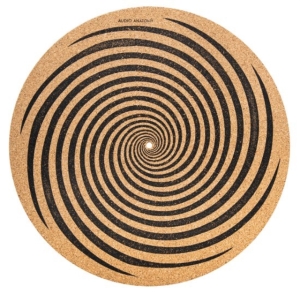 Vinyl Accessories - Slipmat Spiral Cork in the group OTHER / Vinyltillbehör at Bengans Skivbutik AB (5523351)