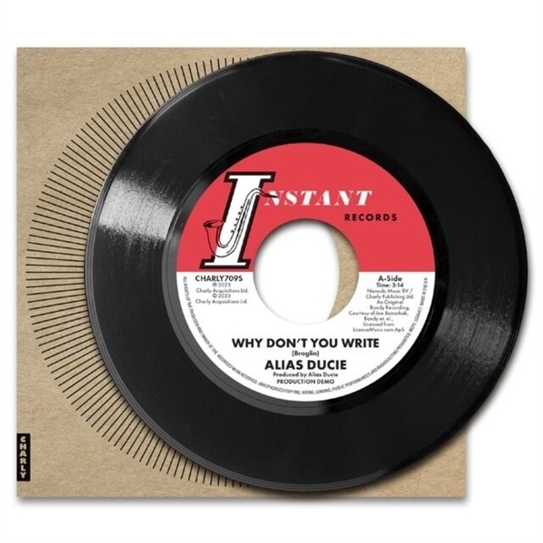 Alias Ducie & Lee Bates - Why Don't You Write (Production Demo) / Why Don't You Write in the group VINYL / Pop-Rock at Bengans Skivbutik AB (5523402)