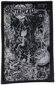 Sentenced - Patch When Death Join Us (12 X 7,6 in the group MERCHANDISE / Accessoarer / Nyheter / Hårdrock at Bengans Skivbutik AB (5523484)