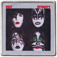 Kiss - Patch Dynasty (8,8 X 8,8 Cm) in the group OUR PICKS / Friday Releases / Friday the 19th of april 2024 at Bengans Skivbutik AB (5523488)