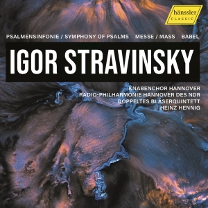 Igor Stravinsky - Symphony Of Psalms Mass Babel in the group CD / Klassiskt at Bengans Skivbutik AB (5523554)