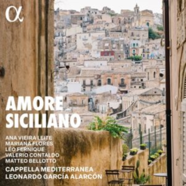 Cappella Mediterranea Leonardo Gar - Amore Siciliano in the group CD / Klassiskt at Bengans Skivbutik AB (5523567)