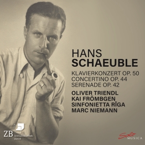 Hans Schaeuble - Piano Concerto, Op. 50 Concertino, in the group CD / New releases at Bengans Skivbutik AB (5523925)