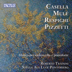 Roberto Trainini Stella Ala Luce P - Casella, Mule, Respighi & Pizzetti: in the group CD / New releases at Bengans Skivbutik AB (5523928)