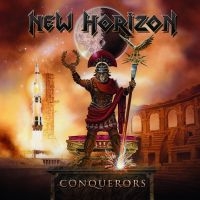 New Horizon - Conquerors (Orange Marble Vinyl) in the group VINYL / Upcoming releases / Hårdrock at Bengans Skivbutik AB (5524421)