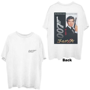 James Bond - Goldeneye Japanese Poster Uni Wht    in the group MERCHANDISE / T-shirt / Soundtrack at Bengans Skivbutik AB (5524511r)