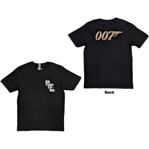 James Bond - No Time To Die & Logo Uni Bl    in the group MERCH / T-Shirt /  at Bengans Skivbutik AB (5524512r)